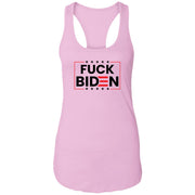 Fuck Biden Women's Racerback Tank