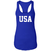 USA Woman's Racerback Tank