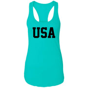 USA Woman's Racerback Tank