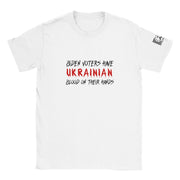 Biden Voters Have Ukrainian Blood On Their Hands -  Crewneck T-shirt