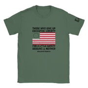 Ben Franklin  Distressed T-Shirt