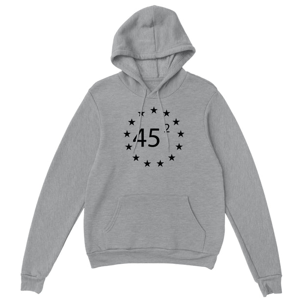 45 Squared Pullover Hoodie