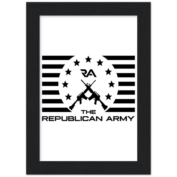 Republican Army - Framed poster