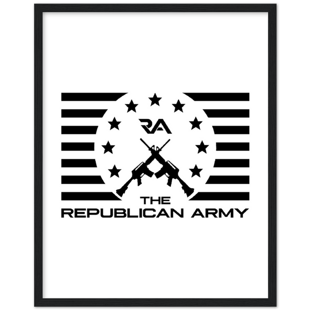 Republican Army - Framed poster